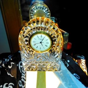 Waterford original Irish Crystal clock